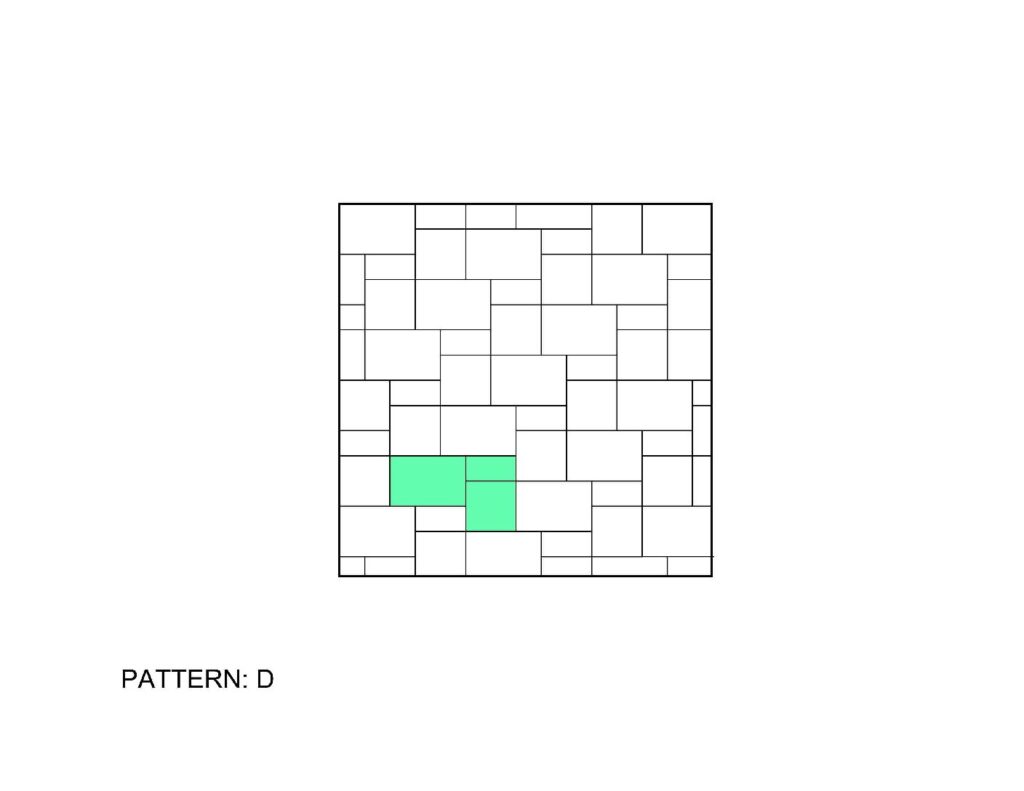 Bluestone Pattern D
