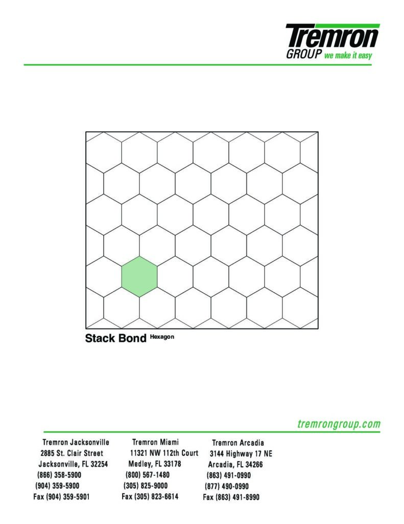 Hexagon Stack Bond