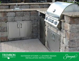 Stonegate | Outdoor Kitchen - L-Shaped Design