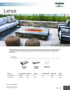 Lenza Cut Sheet