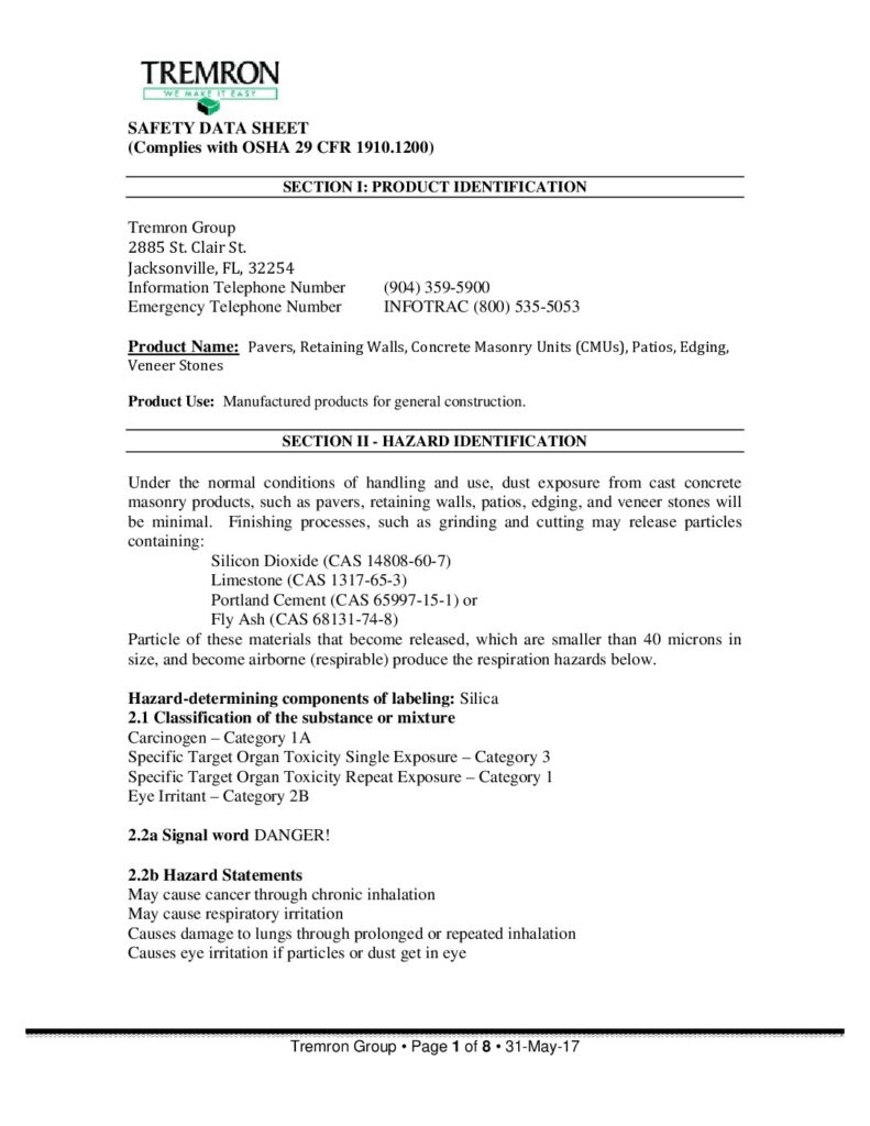Safety Data Sheet